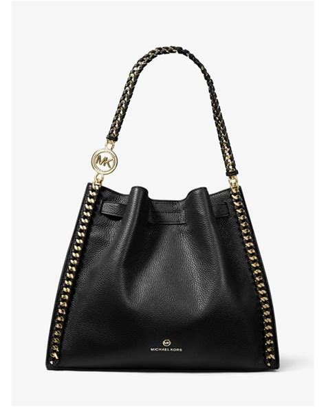 mina michael kors bag|Michael Kors pebble leather bag.